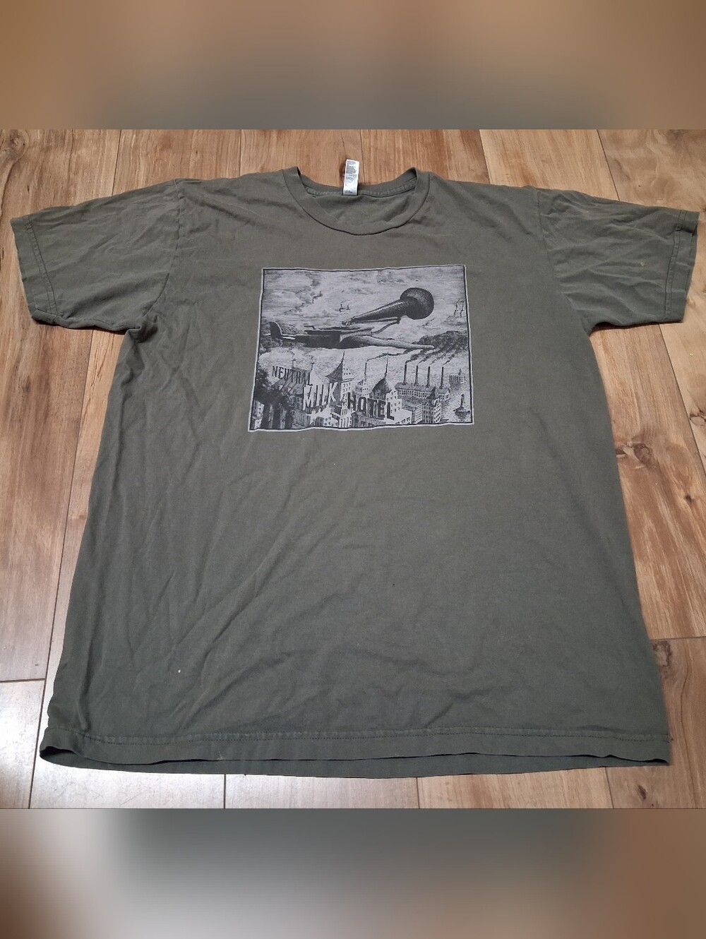 Vintage Neutral Milk Hotel Tee Shirt In the Aeroplane Over The Sea  Men’s Large